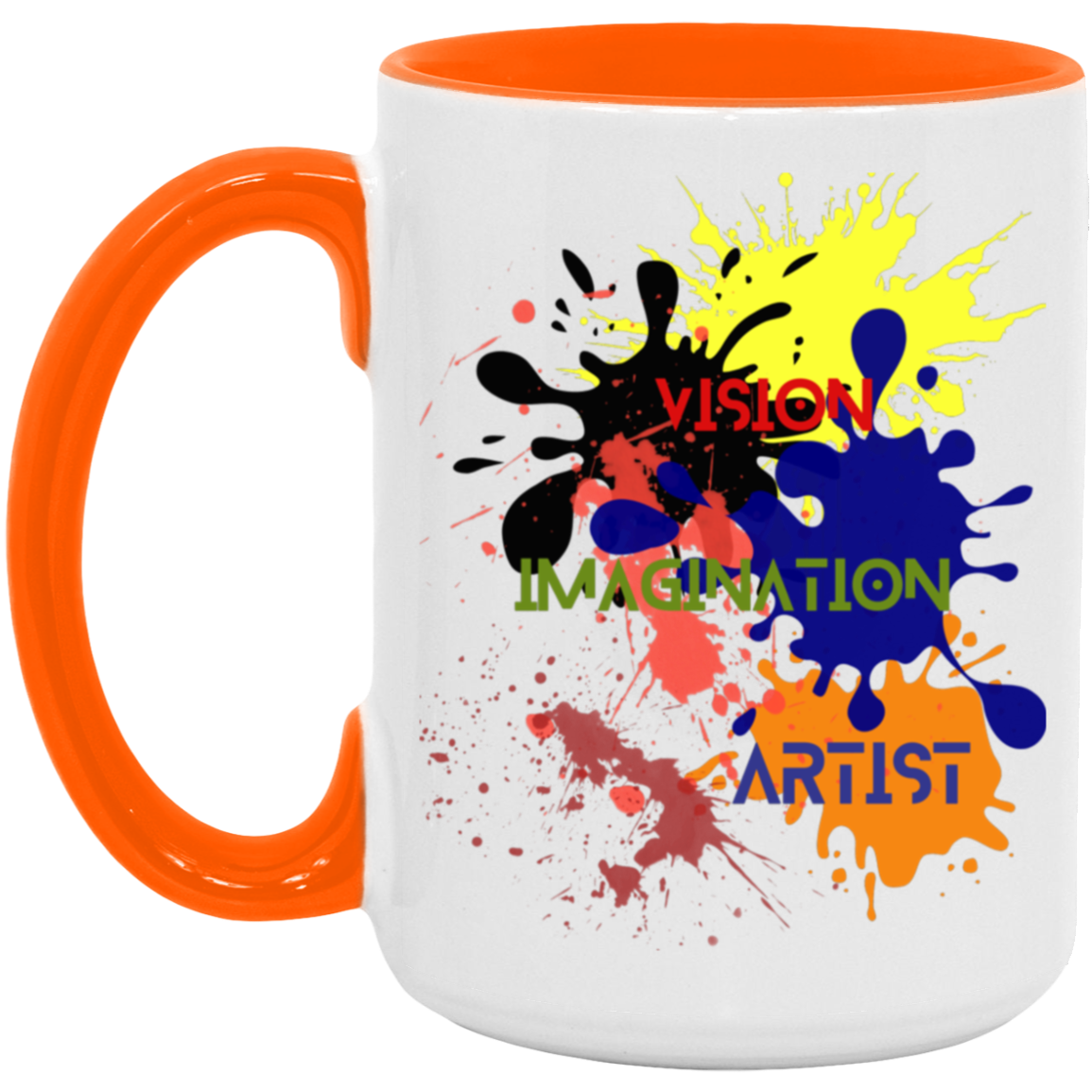 15oz BRG Accent Mug