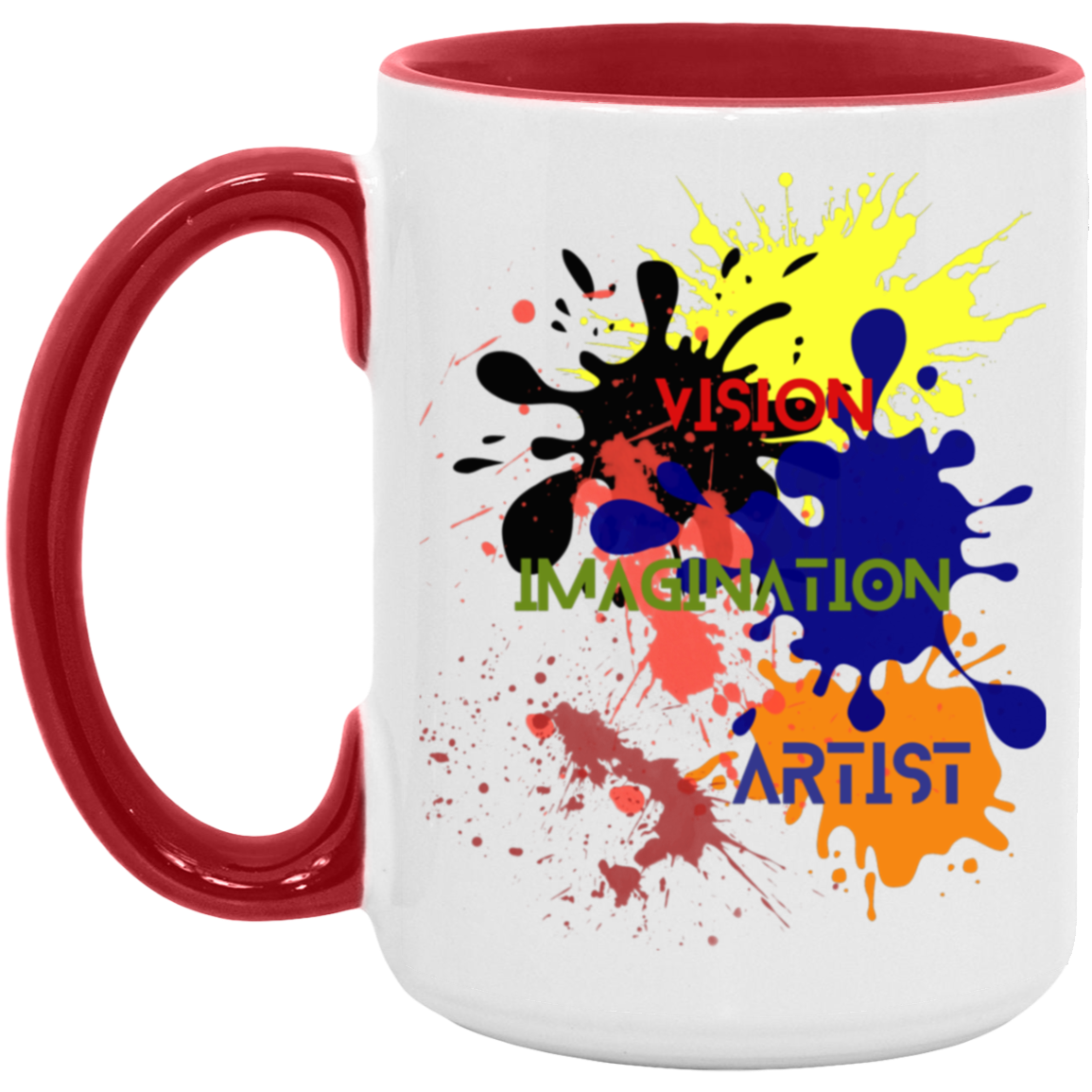 15oz BRG Accent Mug