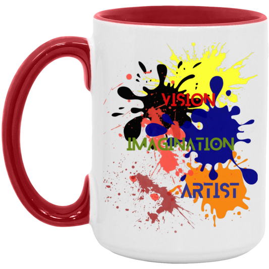 15oz BRG Accent Mug